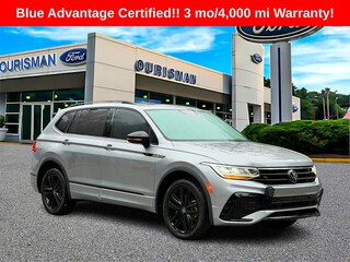 Pre-Owned 2022 Volkswagen Tiguan 2.0T SE R-Line Black SUV in Alexandria, VA