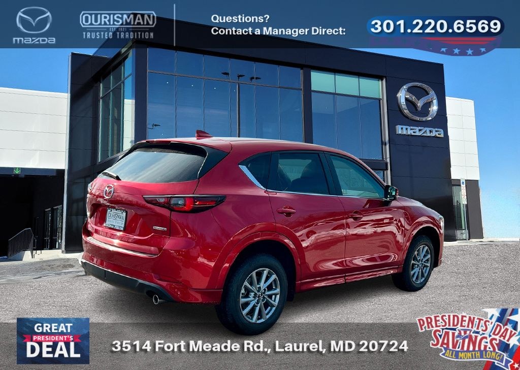 New 2025 Mazda CX-5 2.5 S Preferred AWD Sport Utility