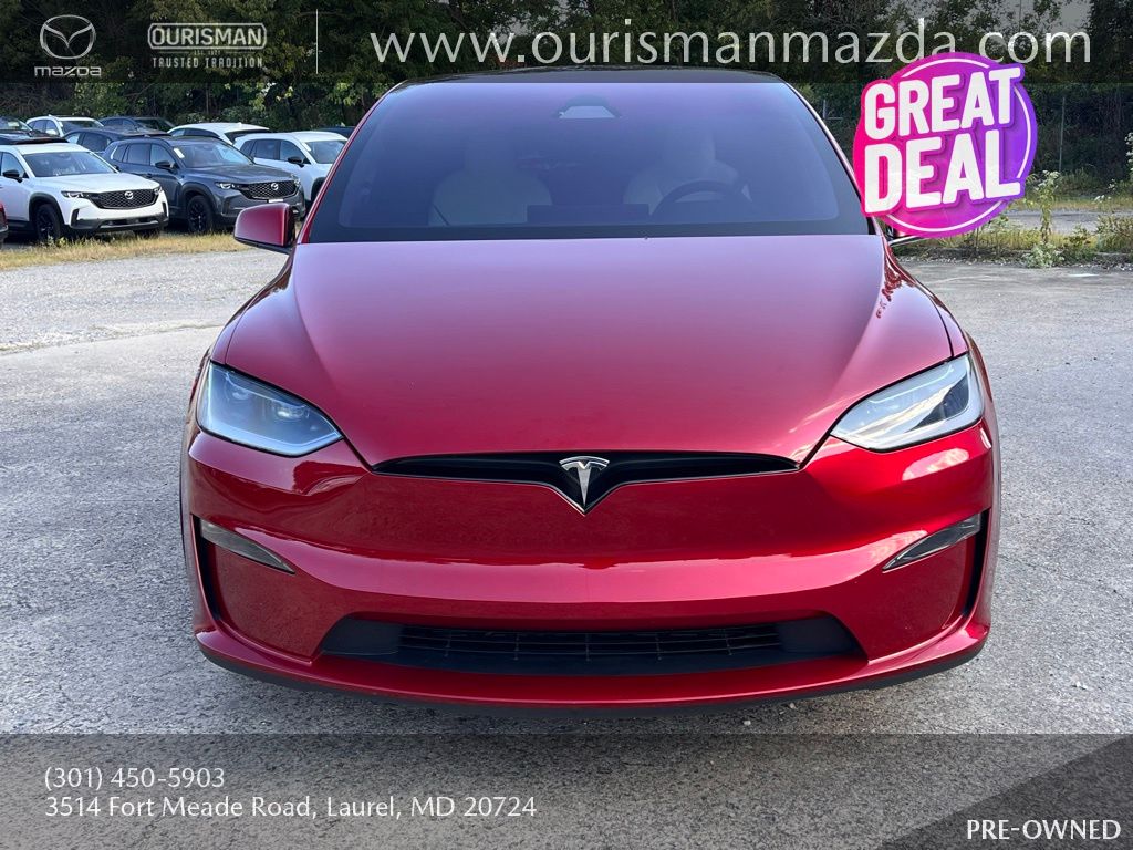 Used 2023 Tesla Model X Plaid with VIN 7SAXCBE65PF418941 for sale in Laurel, MD