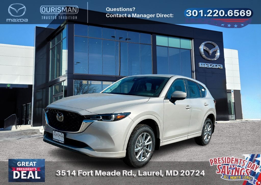 New 2025 Mazda CX-5 2.5 S Preferred AWD Sport Utility