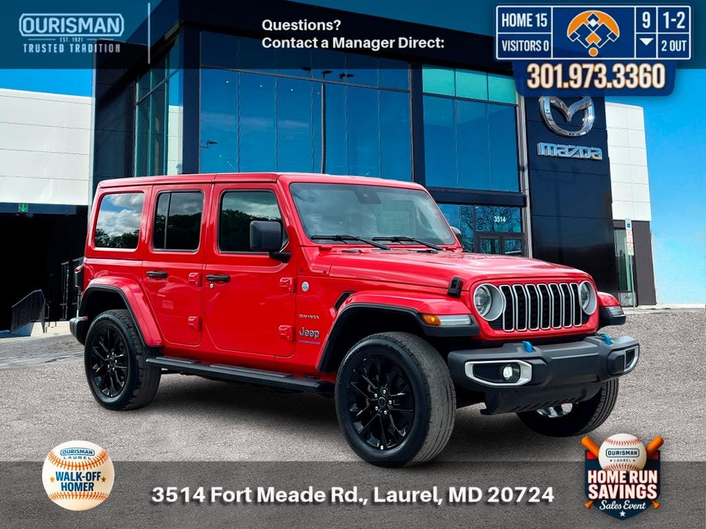 Used 2024 Jeep Wrangler 4xe Sahara SUV