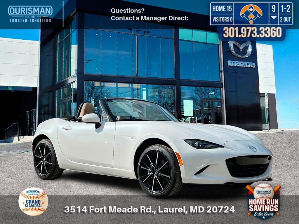 New 2026 Mazda MX-5 MIATA Grand Touring CONVERTIBLE