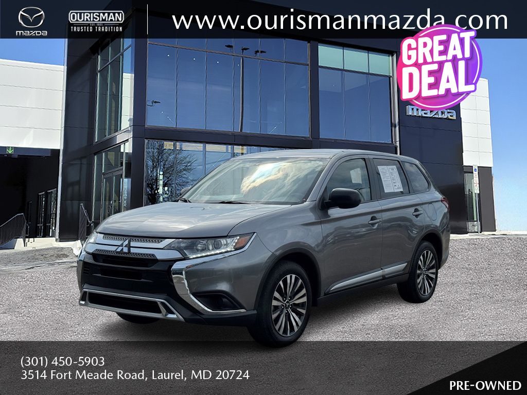 Used 2020 Mitsubishi Outlander ES with VIN JA4AZ3A34LZ045473 for sale in Laurel, MD