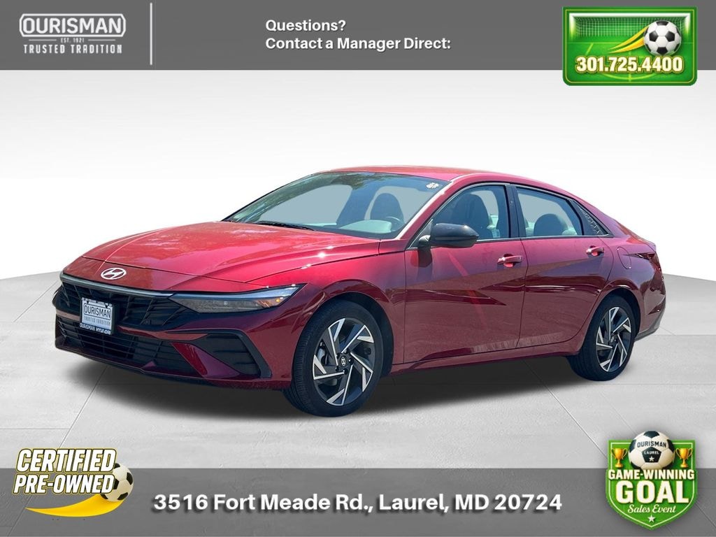 Used 2025 Hyundai Elantra SEL Sport Sedan