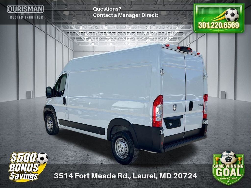 Used 2024 Ram ProMaster 2500 High Roof Van Cargo Van