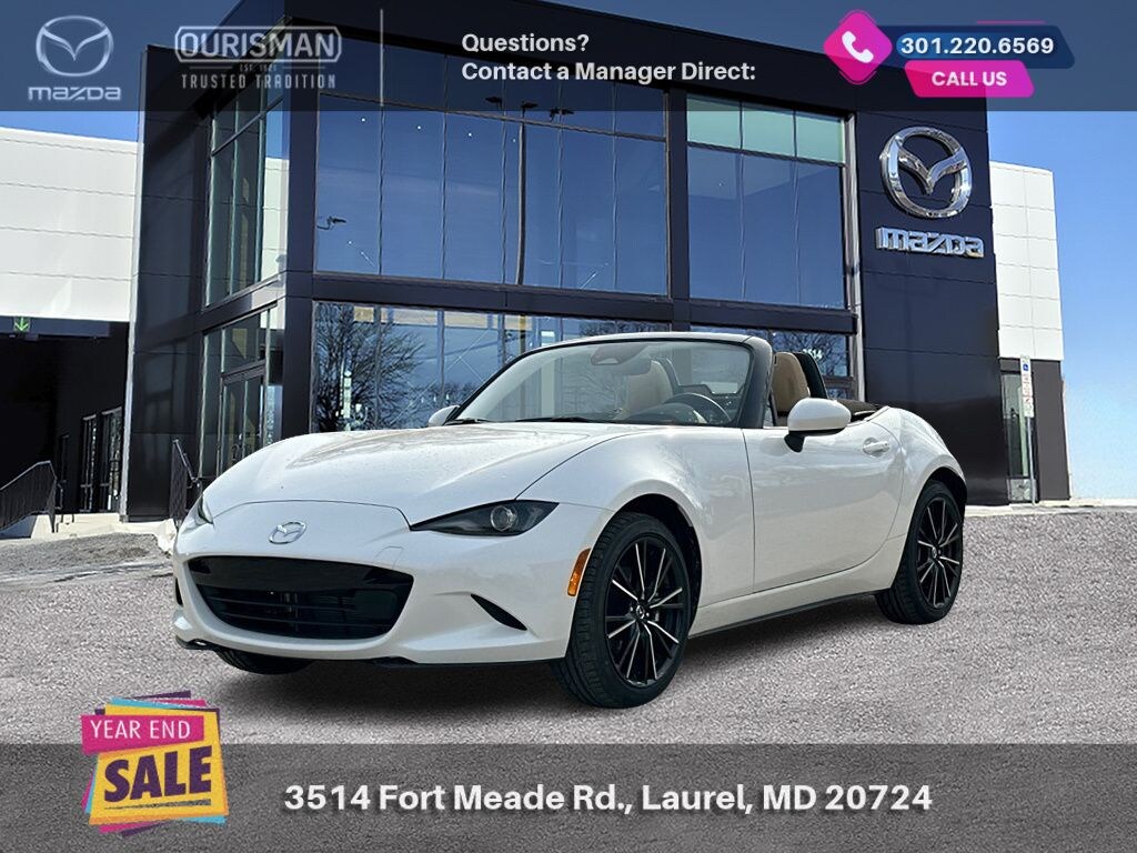 New 2025 Mazda MX-5 MIATA Grand Touring CONVERTIBLE