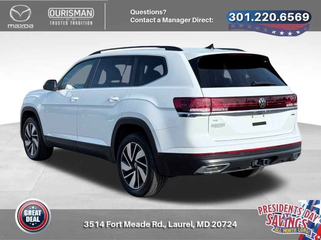 Used 2024 Volkswagen Atlas 2.0T SE w/Technology SUV