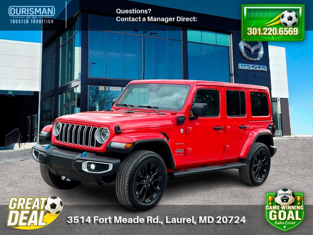 Used 2024 Jeep Wrangler 4xe Sahara SUV