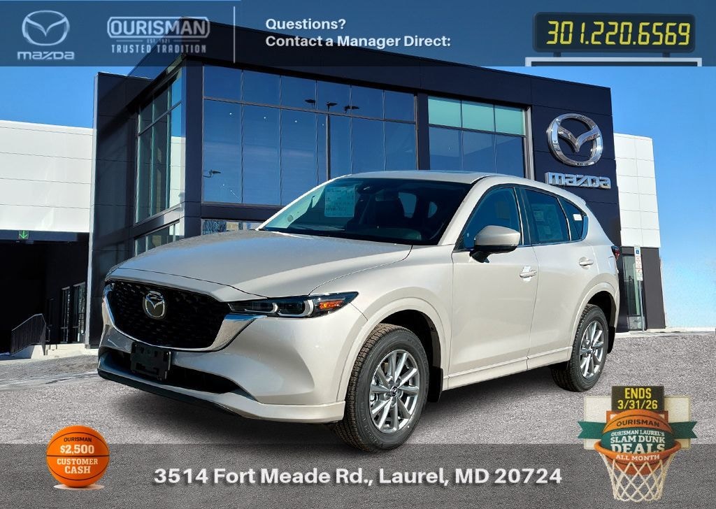 New 2025 Mazda CX-5 2.5 S Preferred AWD Sport Utility