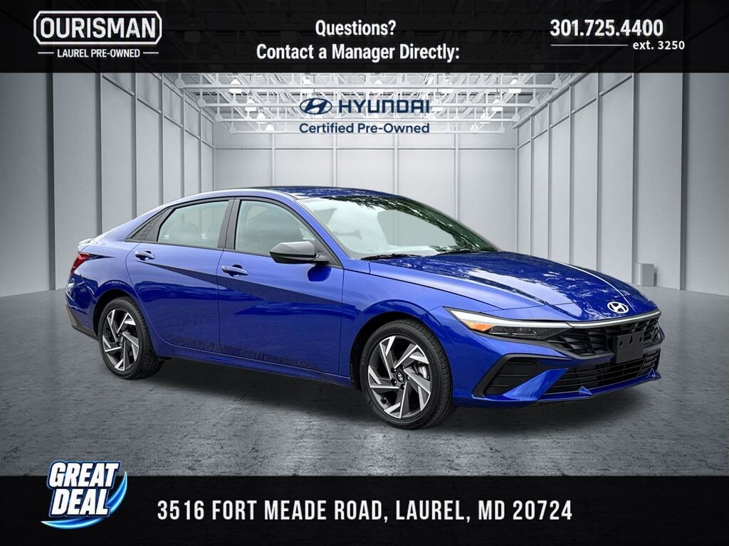 Used 2025 Hyundai Elantra SEL Sport Sedan