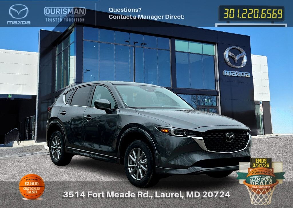 New 2025 Mazda CX-5 2.5 S Preferred AWD Sport Utility