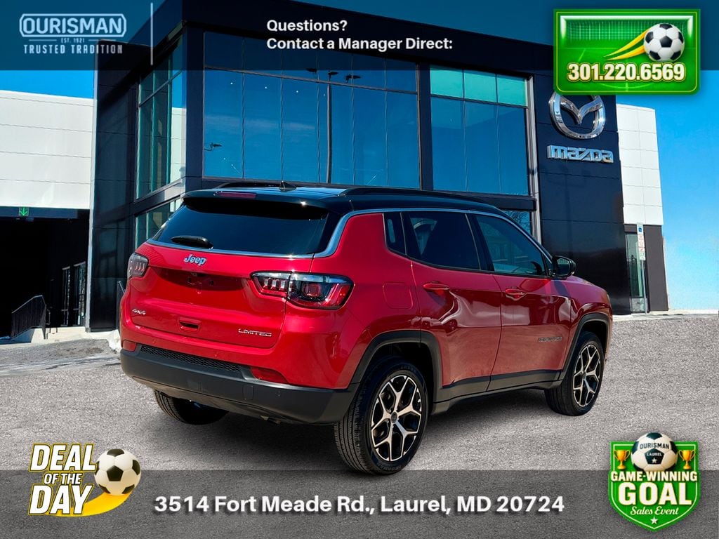 Used 2025 Jeep Compass Limited SUV