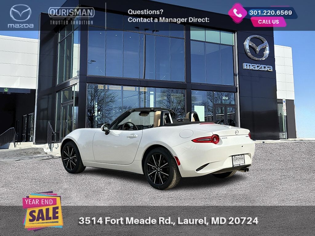 New 2025 Mazda MX-5 MIATA Grand Touring CONVERTIBLE
