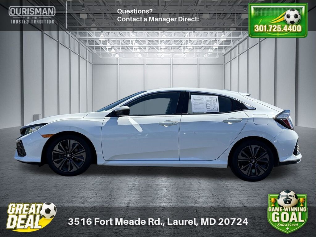 Used 2017 Honda Civic EX Hatchback