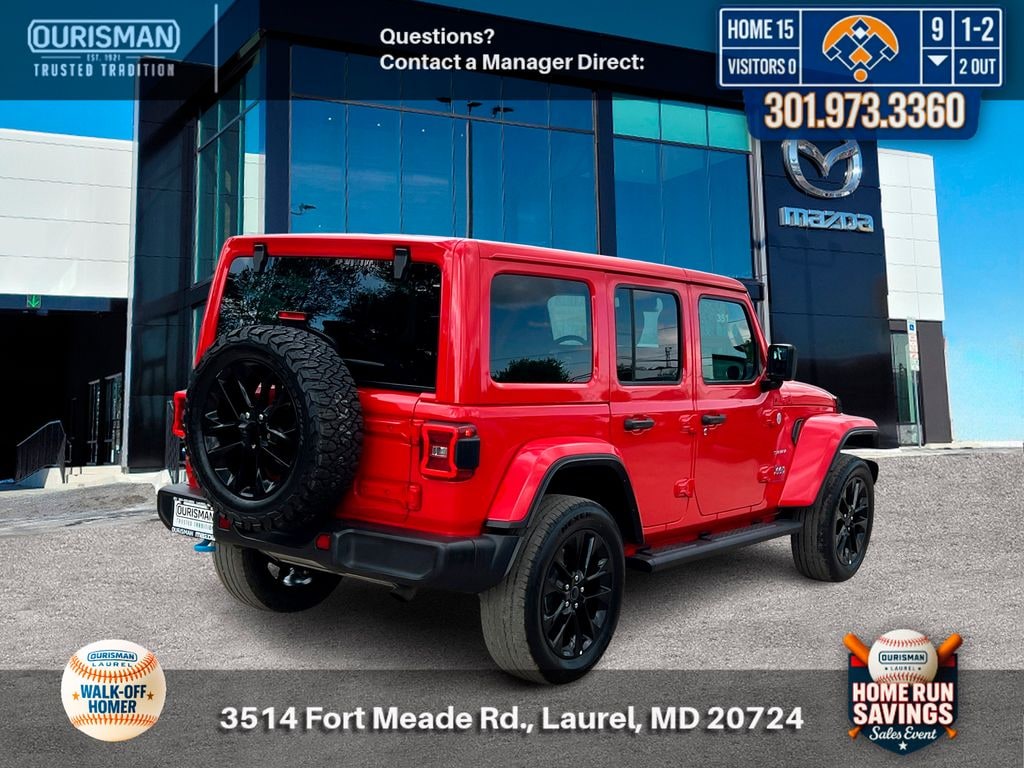 Used 2024 Jeep Wrangler 4xe Sahara SUV