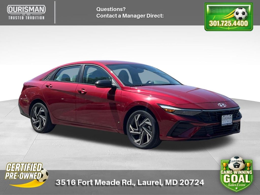 Used 2025 Hyundai Elantra SEL Sport Sedan