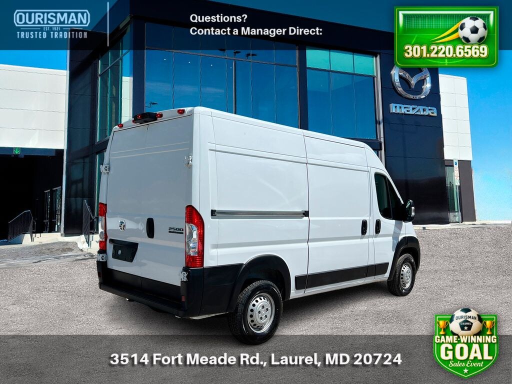 Used 2024 Ram ProMaster 2500 High Roof Van Cargo Van