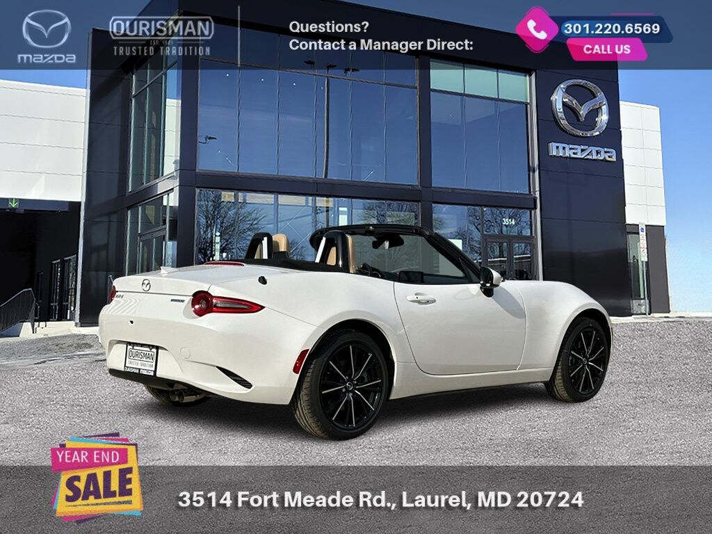 New 2025 Mazda MX-5 MIATA Grand Touring CONVERTIBLE