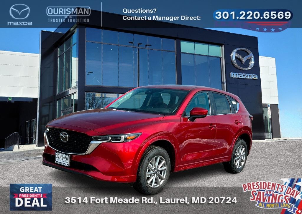 New 2025 Mazda CX-5 2.5 S Preferred AWD Sport Utility