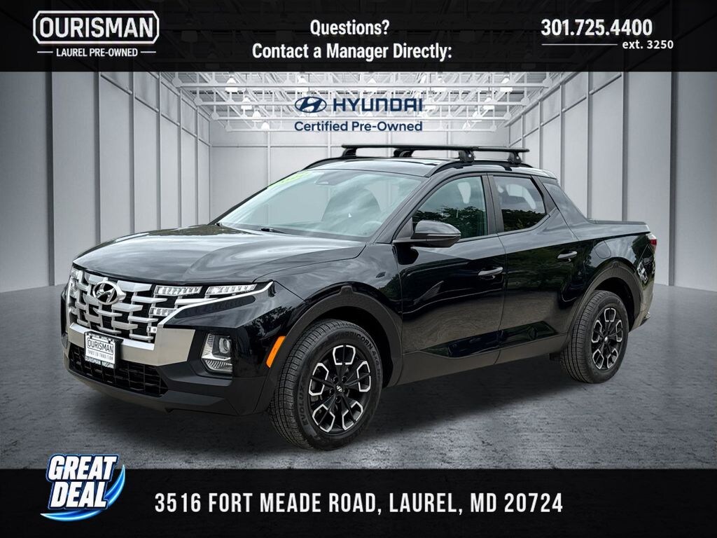 Used 2022 Hyundai Santa Cruz 2.5L SEL Truck Crew Cab