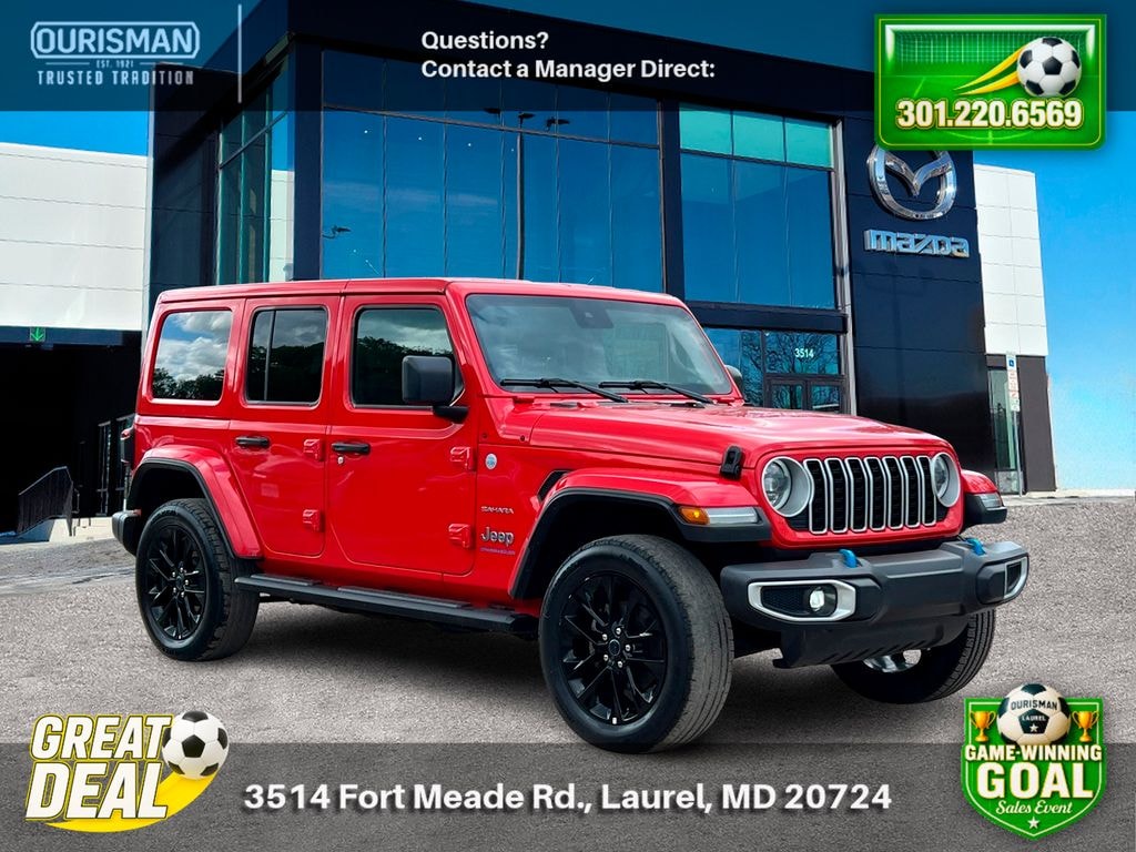 Used 2024 Jeep Wrangler 4xe Sahara SUV