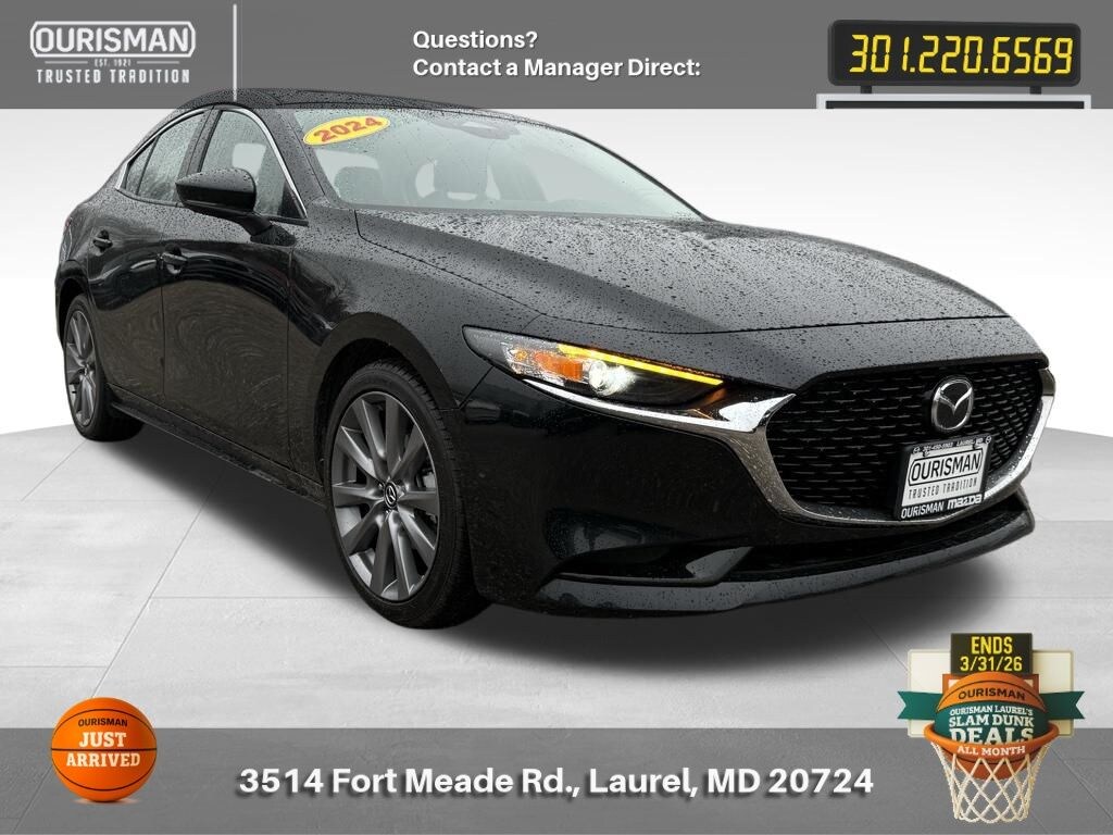 Used 2024 Mazda Mazda3 Sedan 2.5 S Preferred Package Sedan