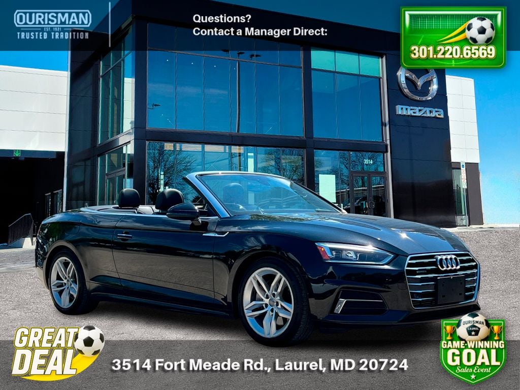 Used 2019 Audi A5 2.0T Premium Cabriolet