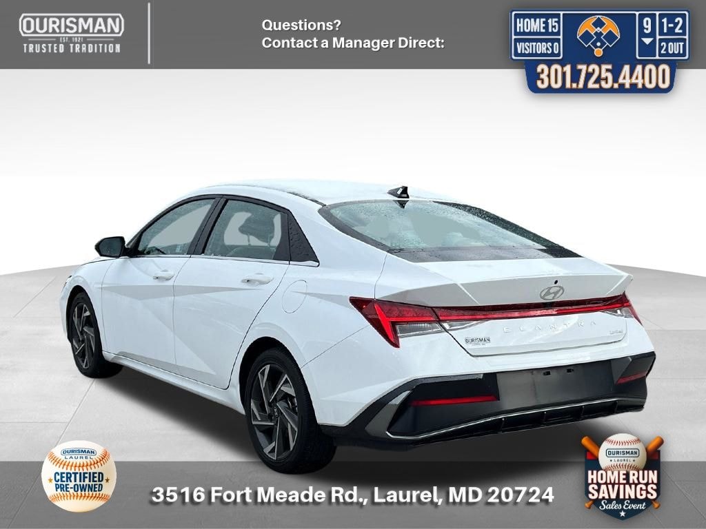 Used 2025 Hyundai Elantra Limited Sedan