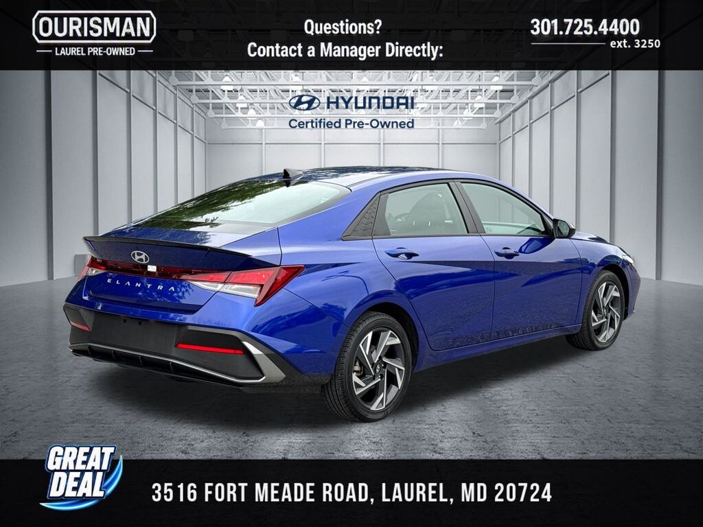 Used 2025 Hyundai Elantra SEL Sport Sedan