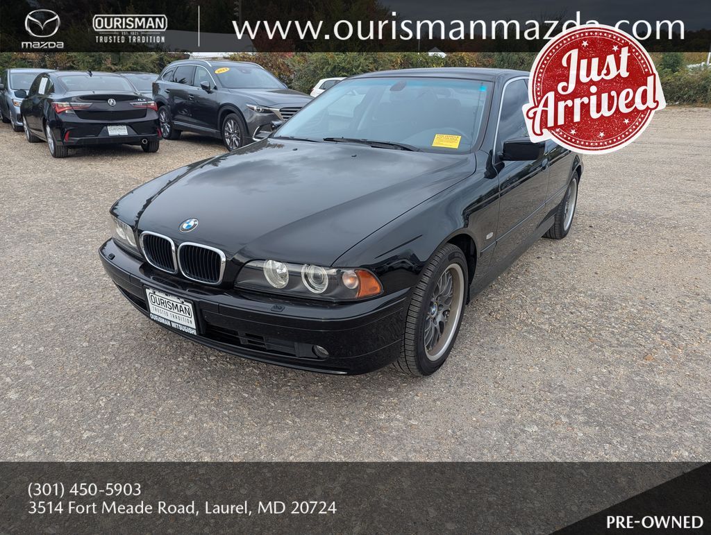 Used 2003 BMW 5 Series 530i with VIN WBADT63443CK37827 for sale in Laurel, MD
