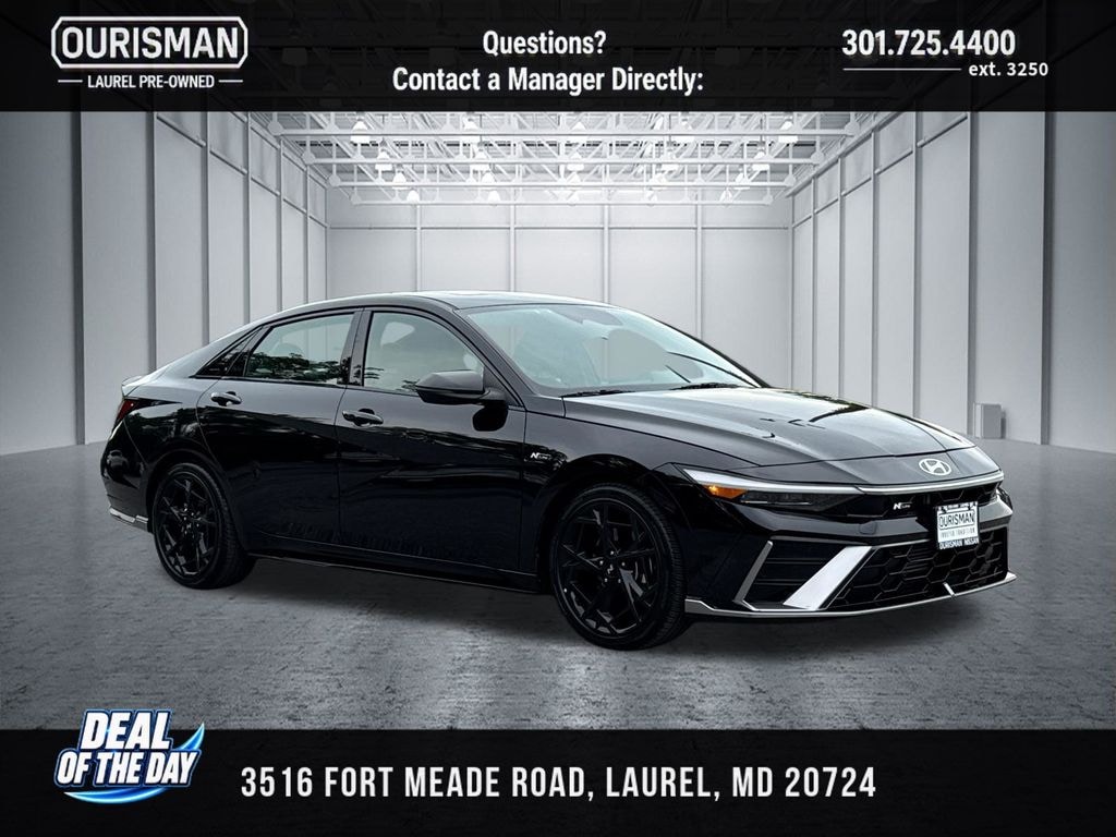 Used 2025 Hyundai Elantra N Line Sedan