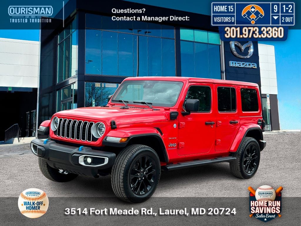 Used 2024 Jeep Wrangler 4xe Sahara SUV