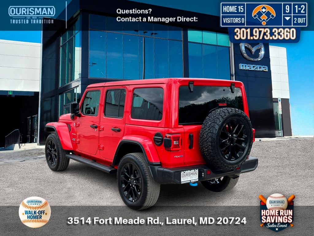 Used 2024 Jeep Wrangler 4xe Sahara SUV