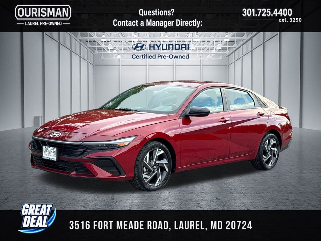 Used 2025 Hyundai Elantra SEL Sport Sedan