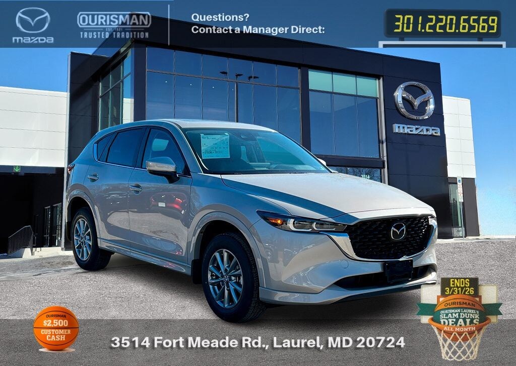 New 2025 Mazda CX-5 2.5 S Preferred AWD Sport Utility