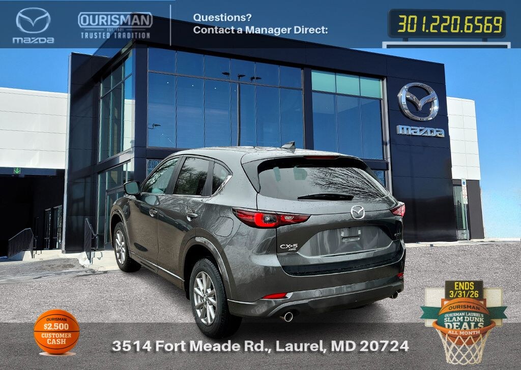 New 2025 Mazda CX-5 2.5 S Preferred AWD Sport Utility