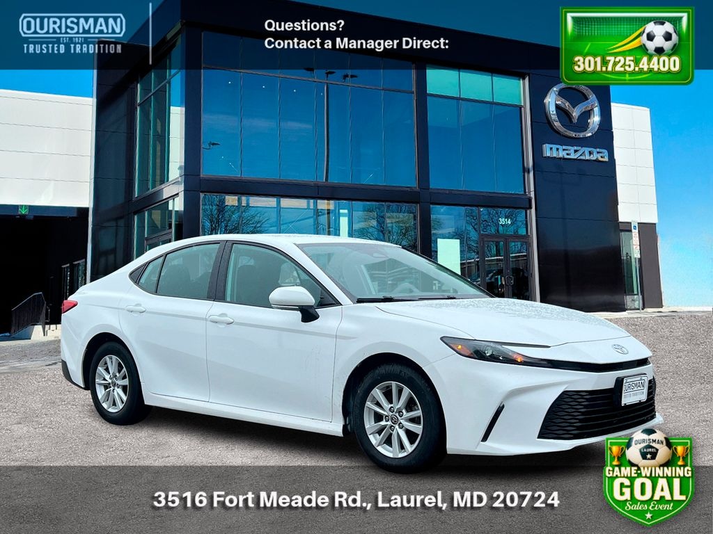 Used 2025 Toyota Camry LE Sedan