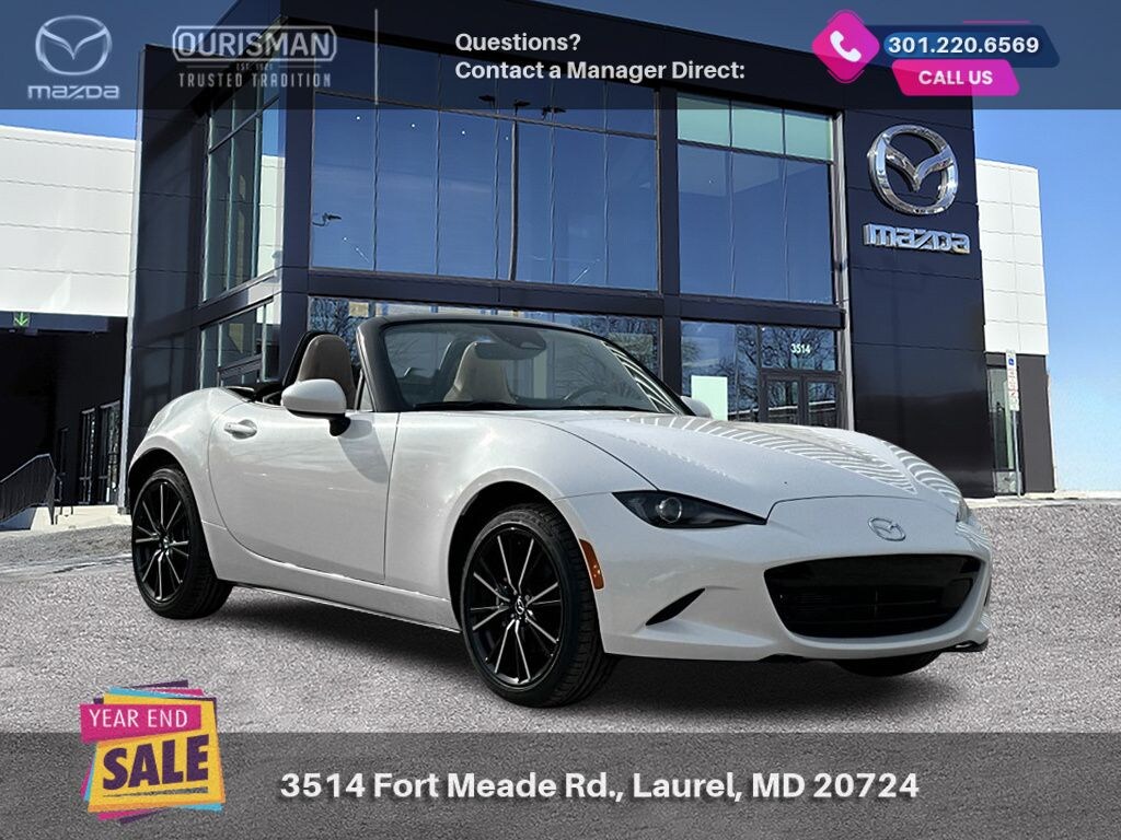 New 2025 Mazda MX-5 MIATA Grand Touring CONVERTIBLE