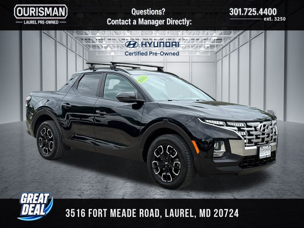 Used 2022 Hyundai Santa Cruz 2.5L SEL Truck Crew Cab
