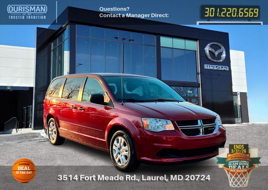 Used 2015 Dodge Grand Caravan AVP/SE Van