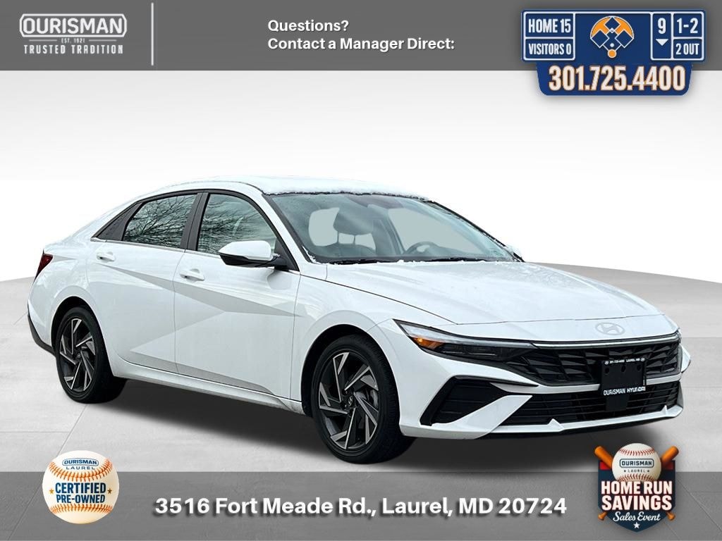 Used 2025 Hyundai Elantra Limited Sedan