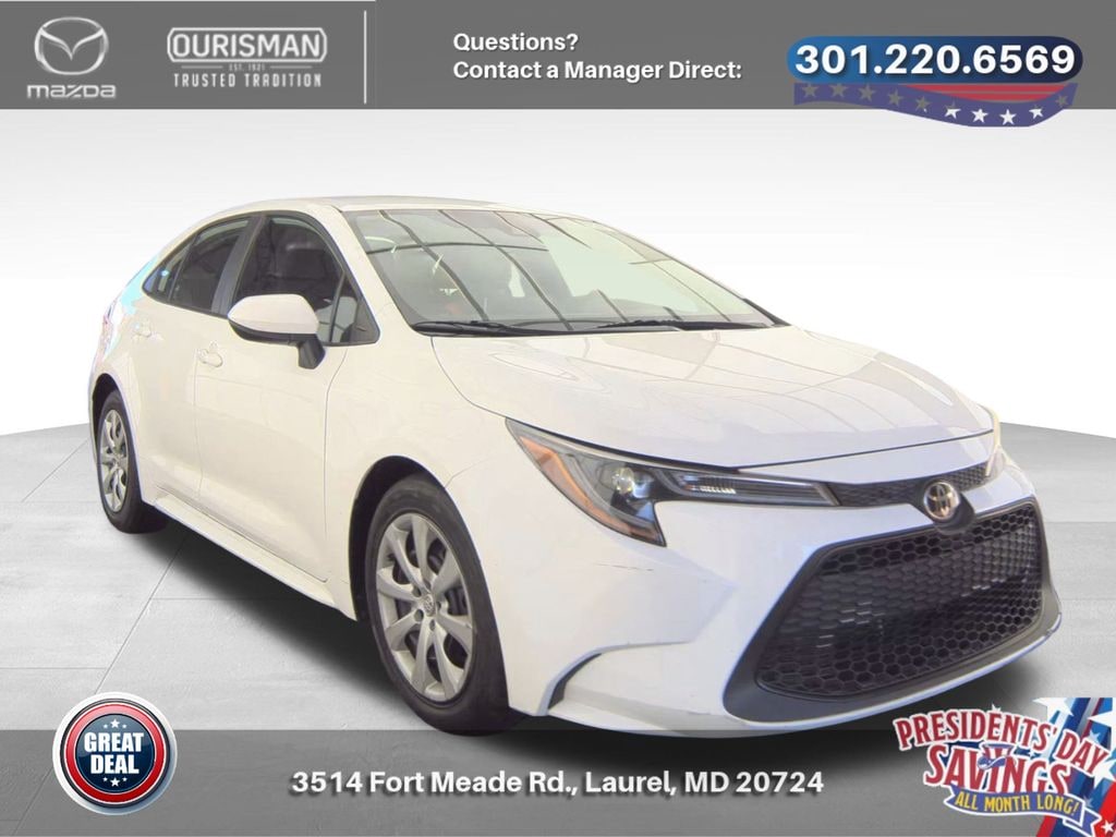 Used 2021 Toyota Corolla LE Sedan