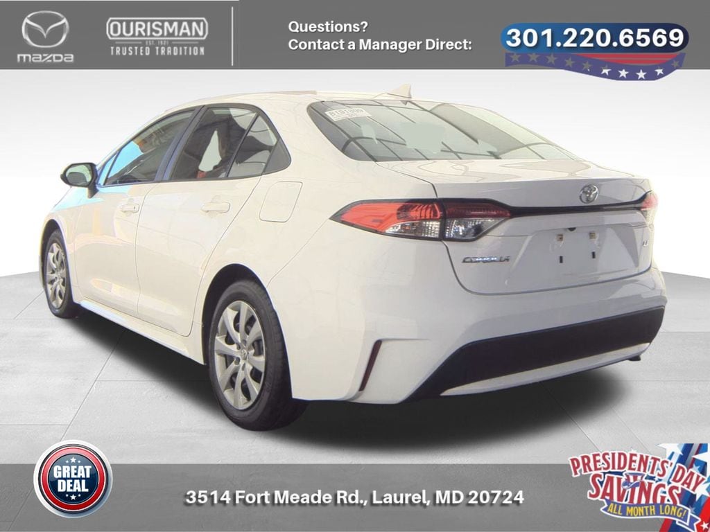 Used 2021 Toyota Corolla LE Sedan