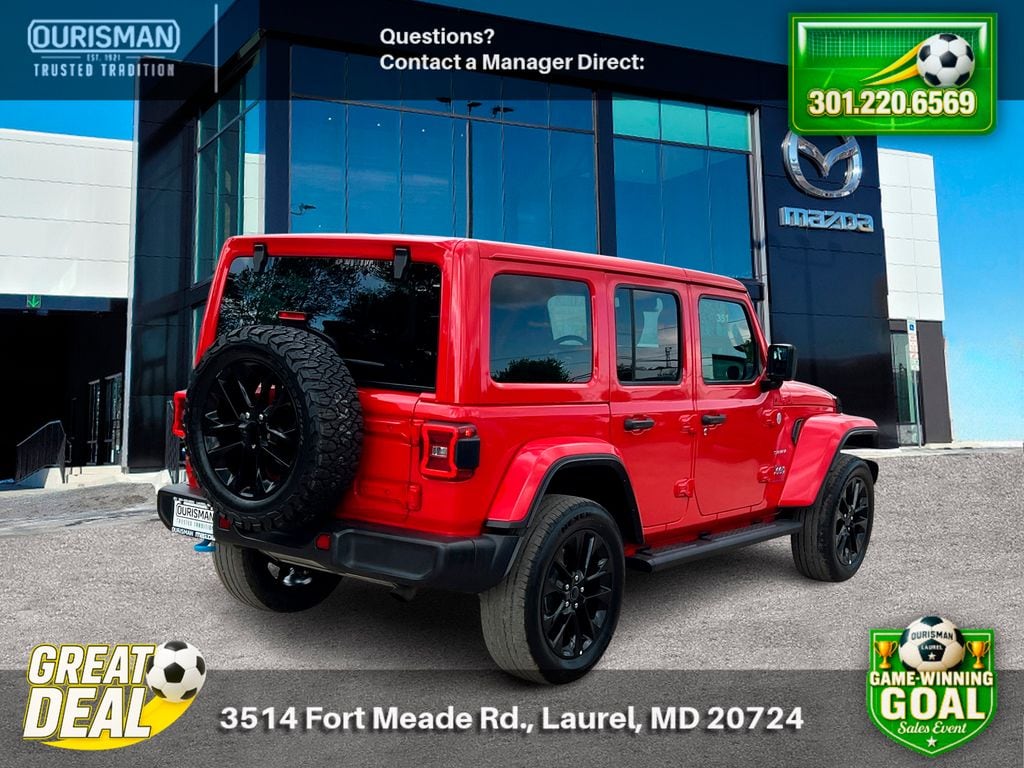 Used 2024 Jeep Wrangler 4xe Sahara SUV