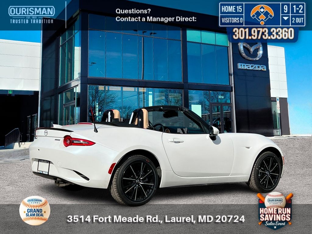 New 2026 Mazda MX-5 MIATA Grand Touring CONVERTIBLE