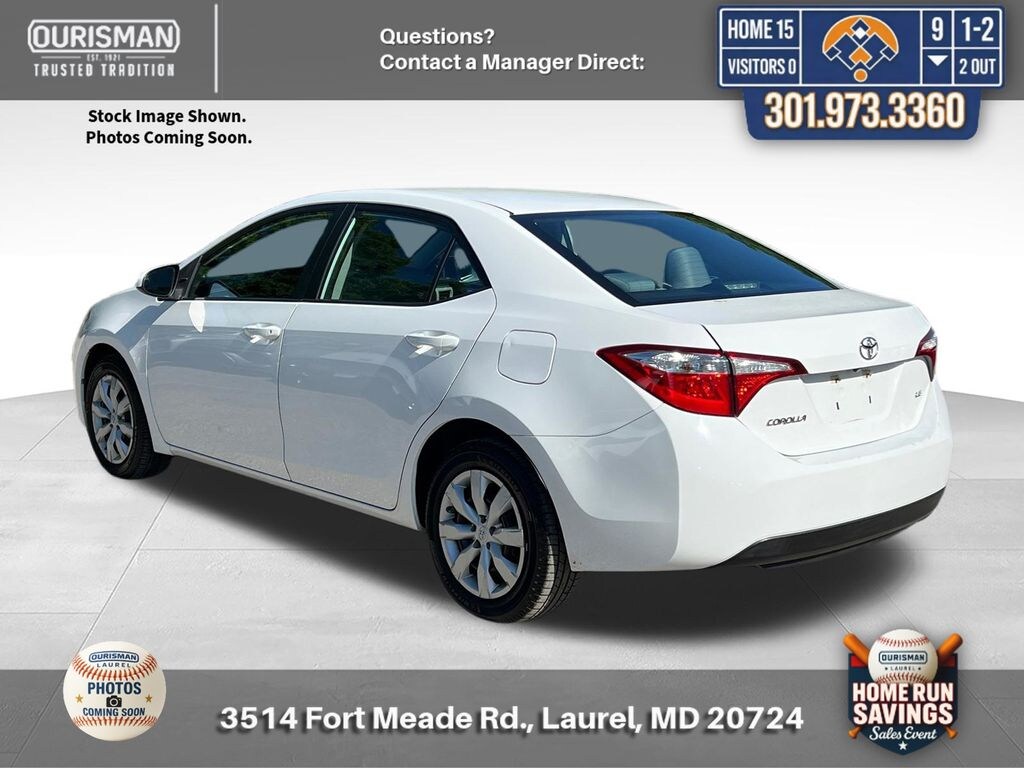 Used 2016 Toyota Corolla LE Sedan