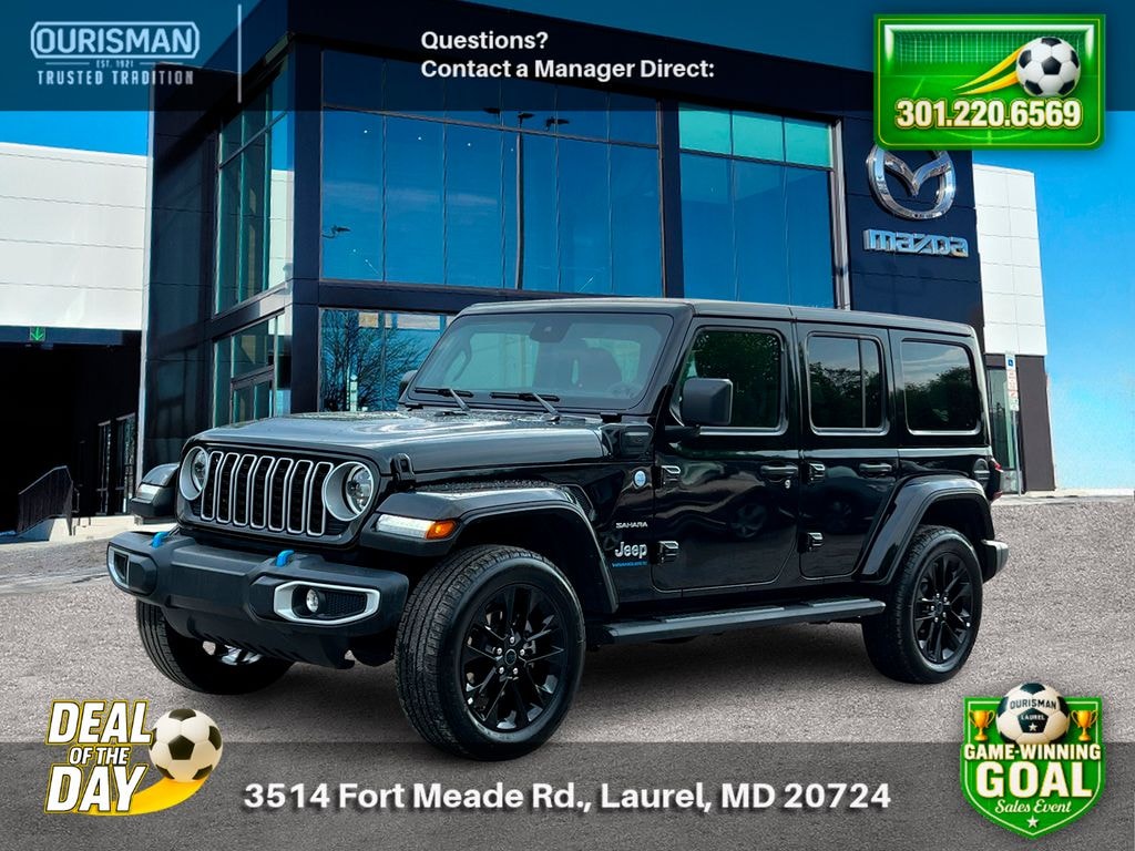 Used 2024 Jeep Wrangler 4xe Sahara SUV