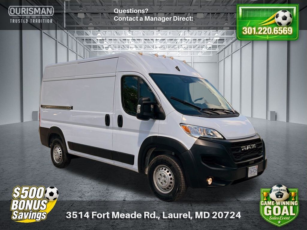 Used 2024 Ram ProMaster 2500 High Roof Van Cargo Van