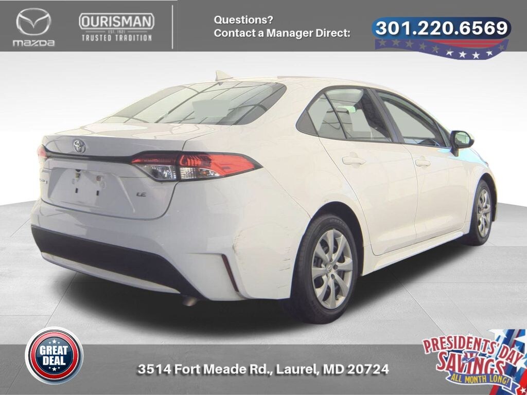 Used 2021 Toyota Corolla LE Sedan