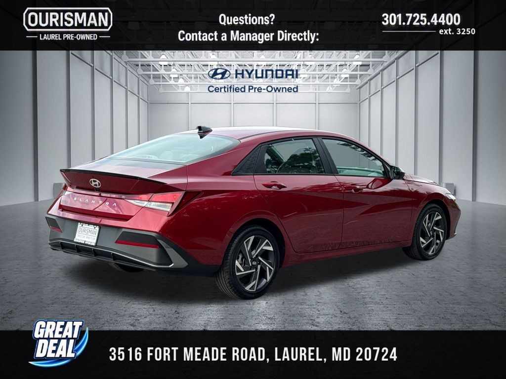 Used 2025 Hyundai Elantra SEL Sport Sedan